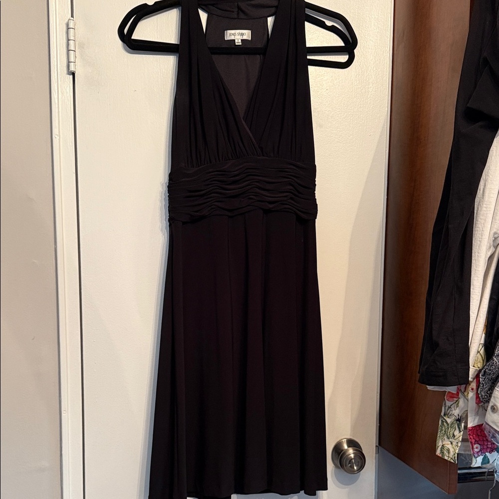 Jones Studio Black Midi Dress
